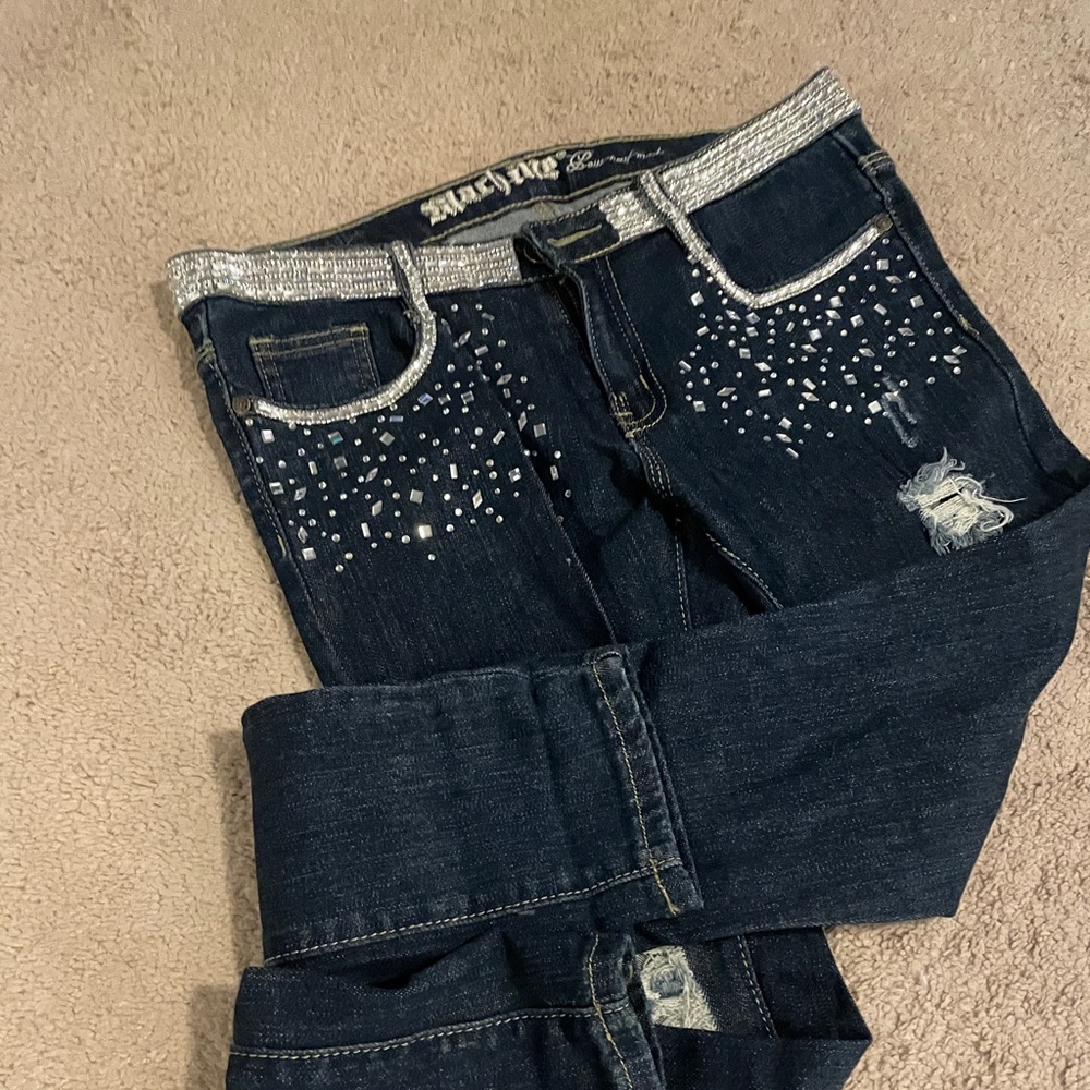 Bedazzled Blingy  jeans 💎